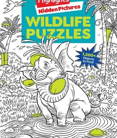 Wildlife Puzzles: Wildlife-Themed Hidden Pictures Puzzles for Kids 6 and Up,...