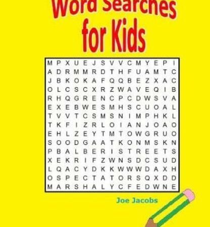 Word Searches For Kids: 75 Puzzles