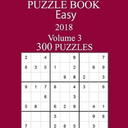 300 Easy Sudoku Puzzle Book - 2018 by Laila Webb (English) Paperback Book