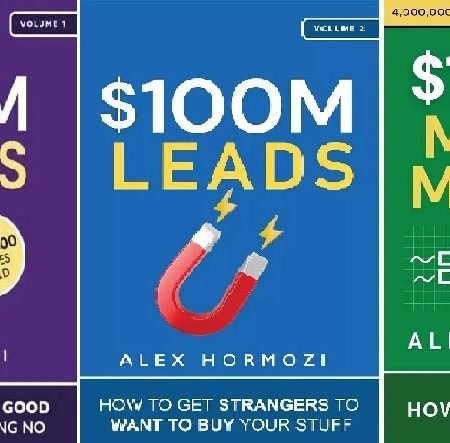 $100M Money Models+ $100M Offers+$100M Leads by Alex Hormozi Paperback USA STOCK