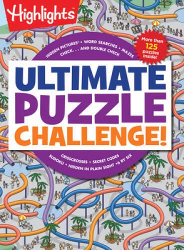 Ultimate Puzzle Challenge! (Highlights(TM) Jumbo Books & Pads) – VERY GOOD