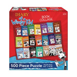 Honeycomb Learning,  Diary of a Wimpy Kid Book Cover 500 Piece Puzzle