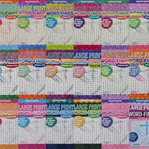 Kappa Large Print Word-Finds Puzzle Books, Largest Selection of Volumes. U-PICK!