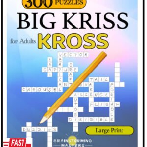 Big Kriss Kross: 300 Puzzles for Adults ( Criss Cross ) (Puzzle books)