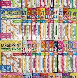 Large Print Word-Finds Puzzle Books Kappa Games,Search,Hunt~ Pick up to 50 Vols