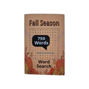 Word Search Fall Season Puzzle Book 750 Words To Find