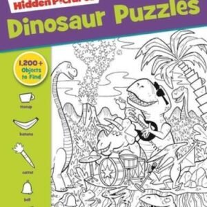 Highlights Favorite Hidden PicturesÂ® Dinosaur Puzzles - Paperback - GOOD