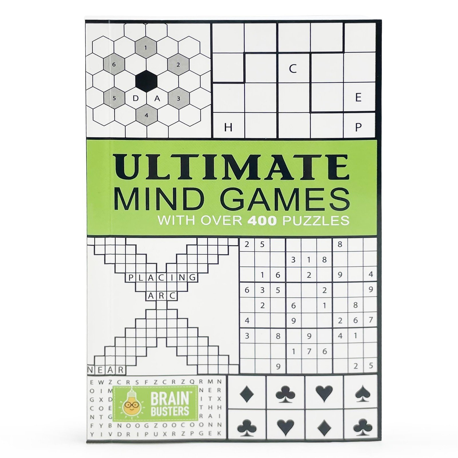 Ultimate Mind Games: With Over 400 Puzzles (Brain Busters) – paperback Parra…