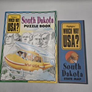 Highlights Which Way USA South Dakota Puzzle Book Fun Educational Activity