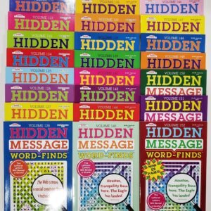 Hidden Message Word-Finds Puzzle Books Kappa Games,Search,Hunt~Pick up to 15Vols