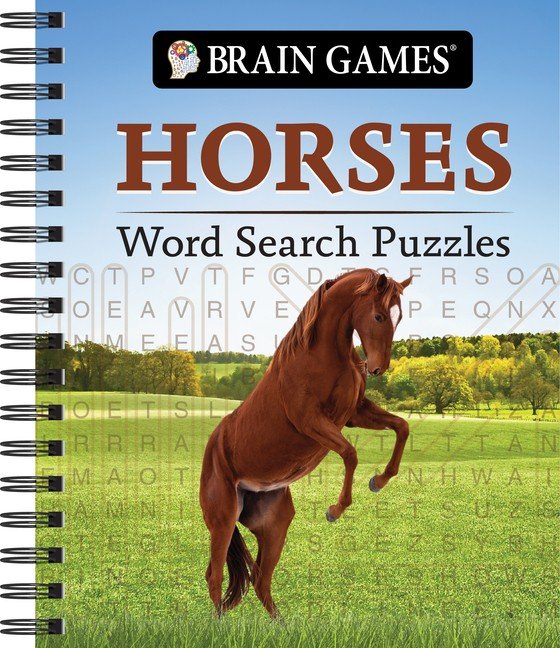Brain Games – Horses Word Search Puzzles