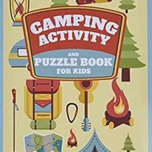 Camping Activity and Puzzle Book for Kids : Fun Camp Themed Word