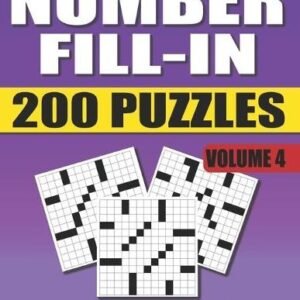 Pencipuzzle Books Number Fill In Puzzle Book For Adults (Volume 4) (Paperback)