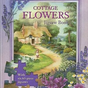 Cottage Flowers Jigsaw Book: With six 63-piece jigsaws - Board book - VERY GOOD