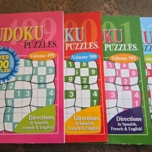 2 Large Print Crosswords Puzzle Books, Issues 182 & 183 Braintainment Kappa NEW