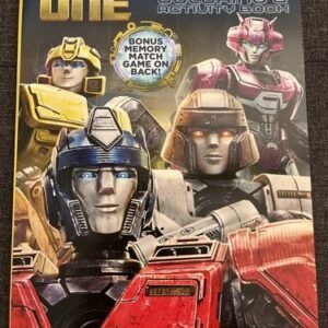 Transformers One Jumbo Coloring & Activity Book Puzzles Games & Pages to Color