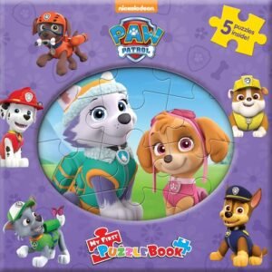Paw Patrol My First Puzzle Book - Jigsaw Puzzles for kids, 10-page board boo...