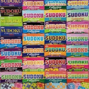 Sudoku Collection Puzzle Books Kappa Games,Search,Hunt,Cross~ Pick up to 12 Vols
