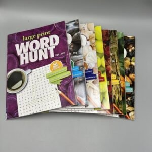 Kappa Word Find Search-A-Word Puzzle Books -Lot of 2- Over 322 Puzzles - Current