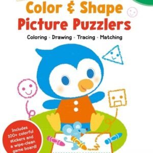 Play Smart Color & Shape Picture Puzzlers Age 2+: Preschool Activity Workboo...