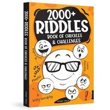 2000+ Riddles Book of Chuckles & Challenges by Wonder House Books 2025 PB New