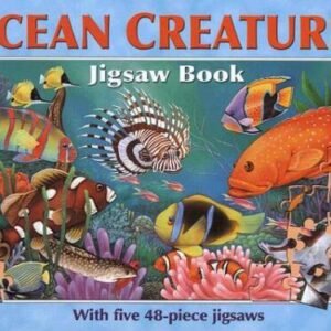 Ocean Creatures Jigsaw Book - Hardcover By Krutop, Lee - GOOD