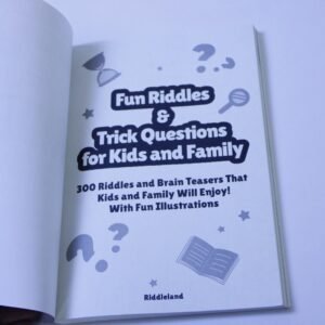 Activity Fun Riddles and Trick Questions for Kids 300 Brain Teasers New
