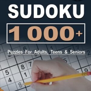 1020 Sudoku Puzzles for Adults: Puzzle Book Adults. Easy to Hard...
