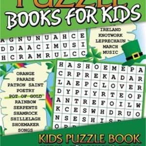 Puzzle Books for Kids (Kids Puzzle Book: Mazes, Word Games, Puzzles & More! Hour