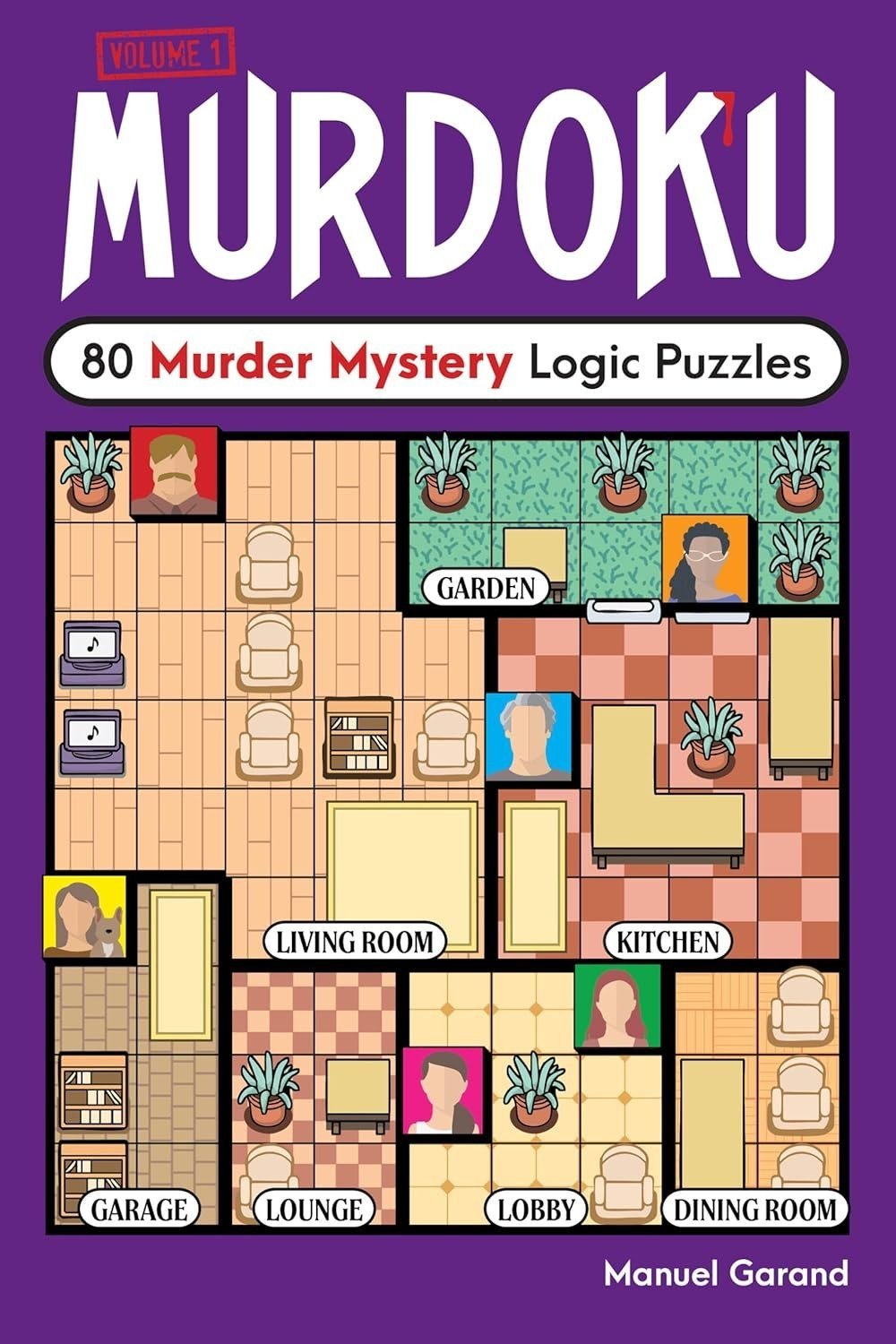 Murdoku: 80 Murder Mystery Logic Puzzles (Murdoku) Paperback 2025by Manuel Garan