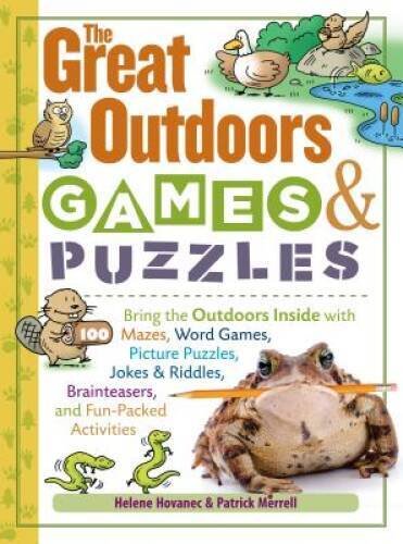 The Great Outdoors Games & Puzzles (Storey’s Games & Puzzles) – Paperback – GOOD