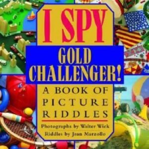 I Spy Gold Challenger: A Book of Picture Riddles - Hardcover - GOOD