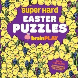 Highlights Super Hard Easter Puzzles brainPLAY (Paperback)