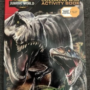 Jurassic World Jumbo Coloring & Activity Dinosaur Book Dinosaurs To Color T-Rex