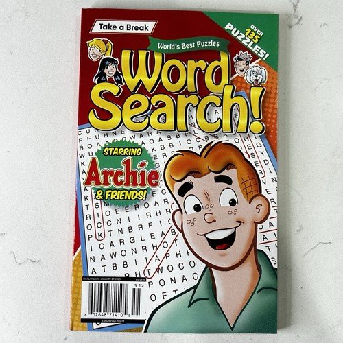 Take a Break Word Search Puzzle Book Starring Archie & Friends Over 135 Puzzles