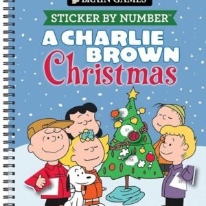 Brain Games - Sticker by Number: A Charlie Brown Christmas