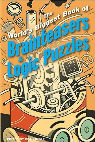 The Worlds Biggest Book of Brainteasers  Logic Puzzles – Paperback – GOOD