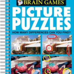 Brain Games Picture Puzzles 4: How Many Differences Can You Find - ACCEPTABLE