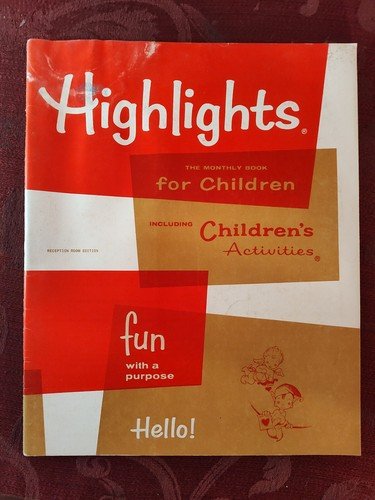 Rare HIGHLIGHTS Children’s magazine February 1977 Stories Activities Puzzles!