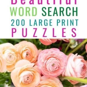 Katherine Finde Beautiful Word Search Puzzle Books For Adults Large  (Paperback)