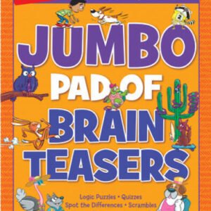 Jumbo Pad of Brain Teasers (Highlights Jumbo Books & Pads) - Paperback - GOOD