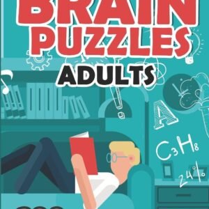 Brain Puzzles Adults: Creek Puzzles - 200 Brain Puzzles with Ans