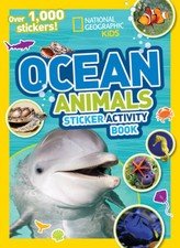 National Geographic Kids Ocean Animals Sticker Activity Book: Over 1 - VERY GOOD