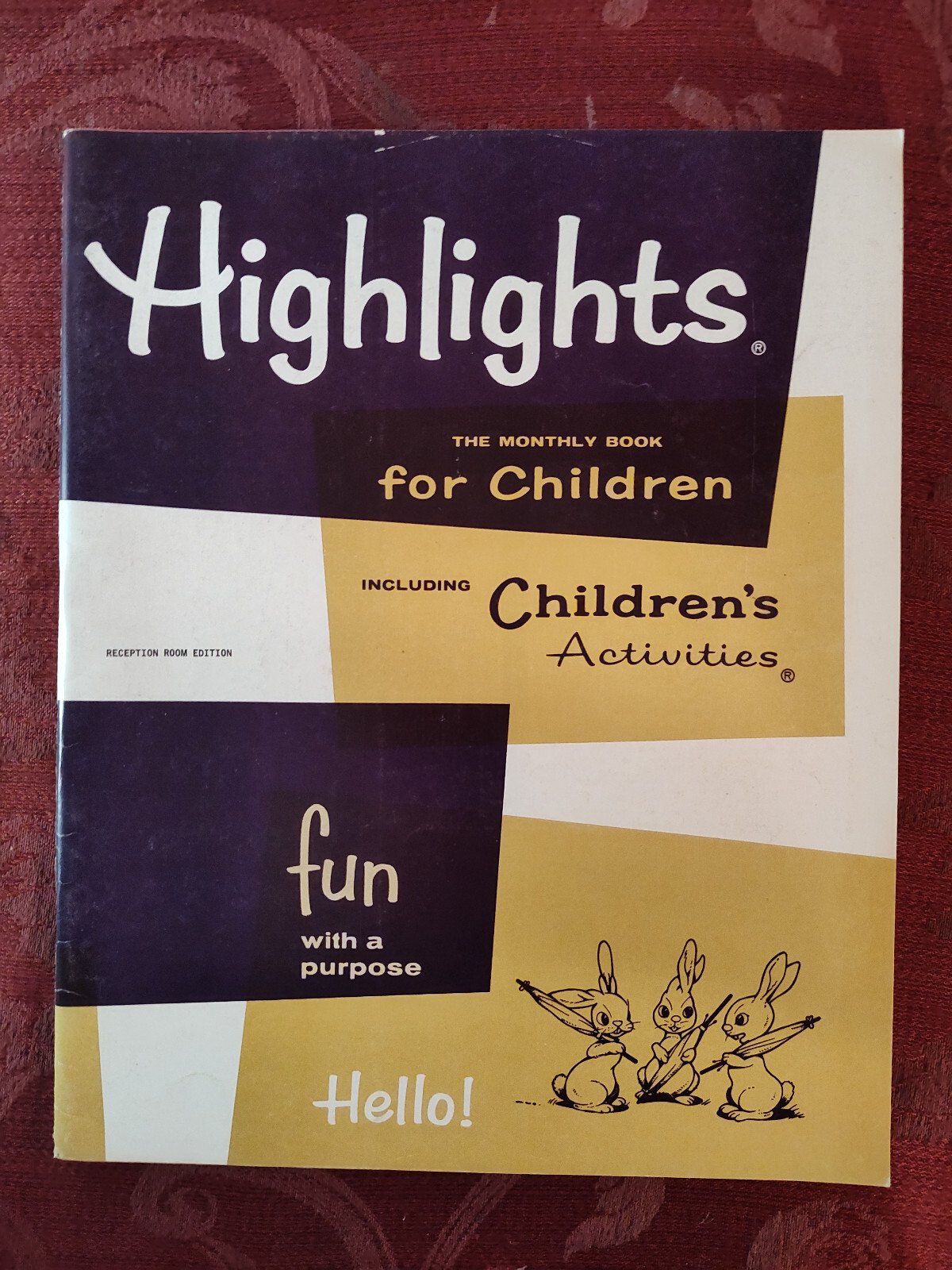 Rare HIGHLIGHTS Children’s magazine April 1977 Stories Activities Puzzles!