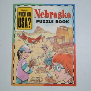 Highlights Which Way USA Nebraska Puzzle Book Paperback - FREE US Ship