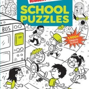 School Puzzles : Activity Book for Kids 6 and up with over 100 Pu