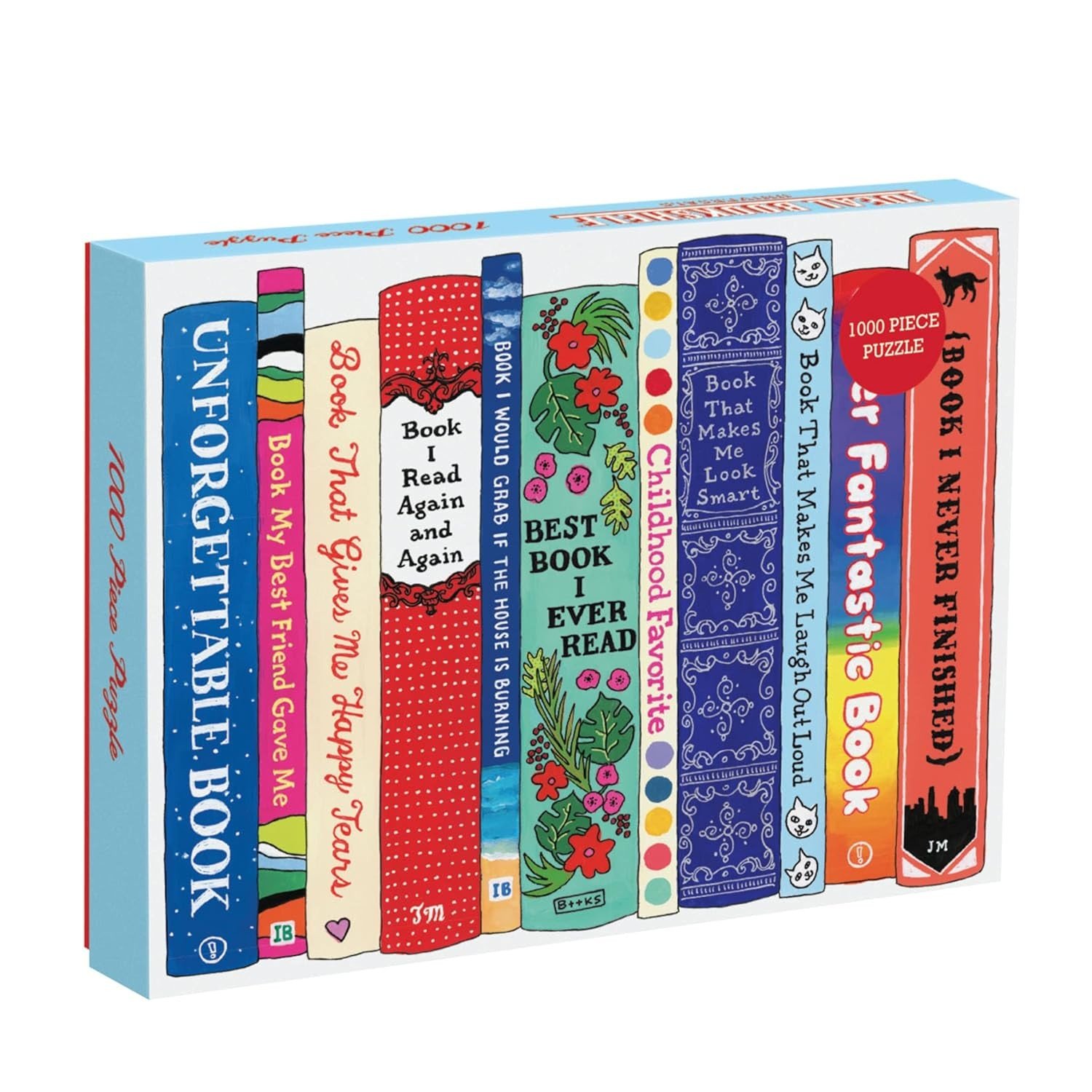Ideal Bookshelf: Universal 1000 Piece Puzzle Other by Galison