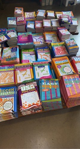 Mystery Pack! (Lot of 25) Word Search Puzzle Books Guaranteed 15-20 diff Scenes