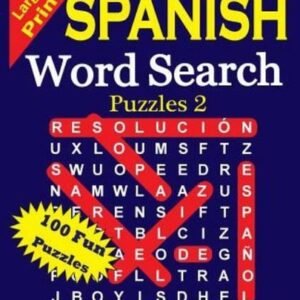 Large Print Spanish Word Search Puzzles 2