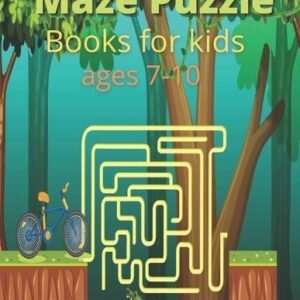 Araoy Rowese Maze Puzzle Books for kids ages 7-10 (Paperback)